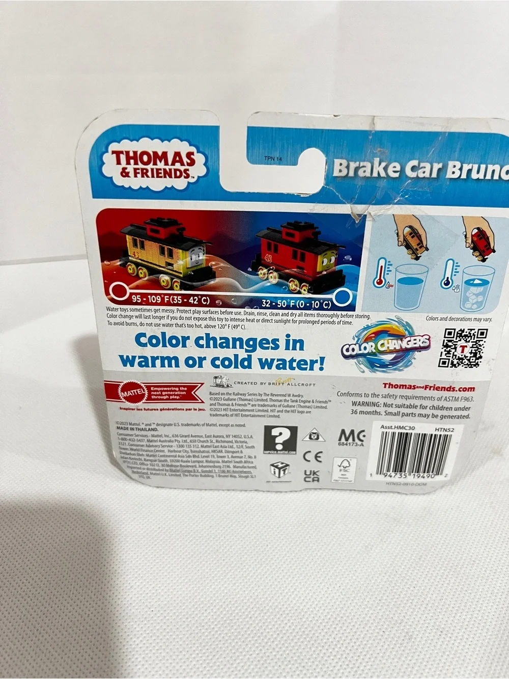FISHER PRICE Thomas & Friends Train Color Changers Brake Car Bruno Metal
